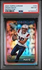 2024 Topps Chrome Drake Maye RC Refractor Rookie #203 Patriots PSA 8