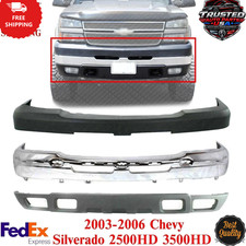 Front Bumper Chrome Kit For 2003-2006 Chevrolet Silverado 2500hd 3500hd