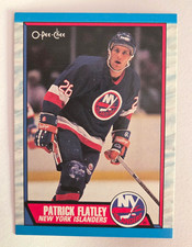 1989-90 O-Pee-Chee Patrick Flatley #250 New York Islanders