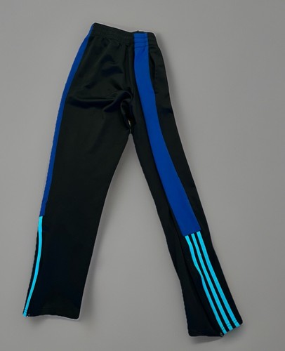 Rare Adidas Own The Run Astro Knit Joggers. Blue On Blue Stripes Zip Ankles - Picture 5 of 7