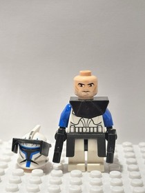 LEGO&reg; Star Wars Captain Rex Phase 1 (7675)  Minifigure SIDE EYE RARE MISPRINT!!!