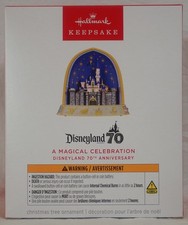 NIB 2025 HALLMARK KEEPSAKE ORNAMENT DISNEY DISNEYLAND 70th ANNIVERSARY MAGIC