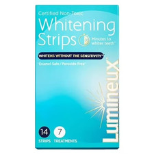 Lumineux Whitening Strips Certified Non Toxic 56 strips 28 treatment 4 Boxes