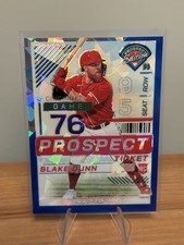 2024 Panini Blake Dunn Prospect Tix Cracked Ice