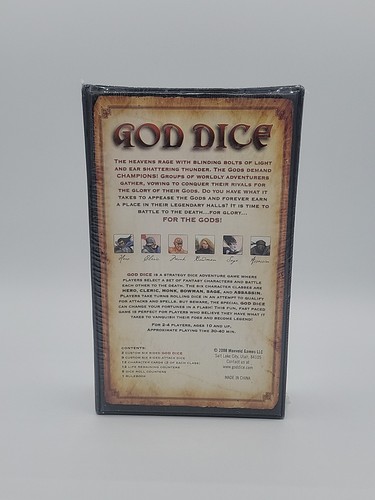 Maxveld Dice Game God Dice Box - Nuovo/Sigillato - Foto 3 di 4