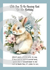 NEW DESIGN  Special Aunt on her Birthday A5 Birthday Card Auntie Keepsake Love