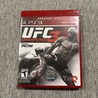 UFC Undisputed 3 [Greatest Hits] (Sony PlayStation 3 PS3, 2012) CIB,TESTED