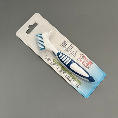 4Pcs Denture Cleaning Brush Multi-Layered Bristles False Teeth Ergonomic Rubber - Picture 6 of 13