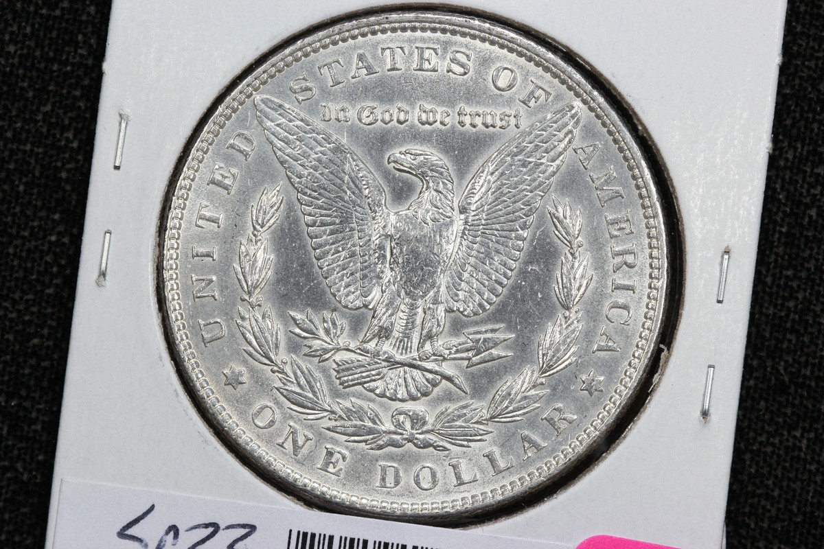 1886 Morgan Dollar VAM-1A Curved Line in 6 22JD | eBay