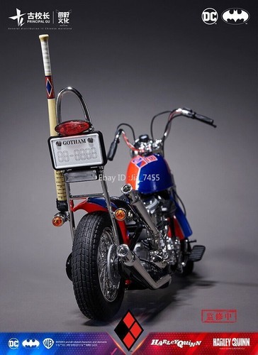 Principal Gu DC Harley Quinn & Motorcycle 1/10 Action Figure EA1503S Collection - Picture 5 of 12
