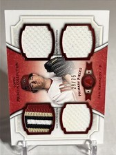 2012 Topps Museum Primary Pieces Quad Relic Ian Kennedy /75 Red