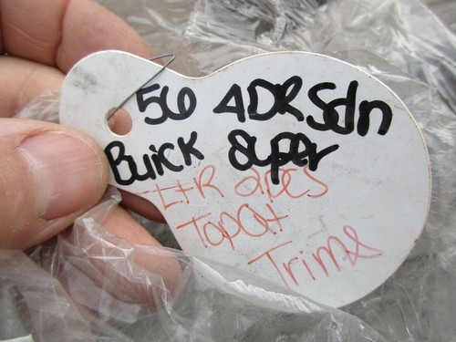 1956BUICK 4 DOOR SEDAN QUARTER BELT LINE TRIM - Picture 8 of 8