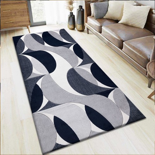 Große Wohnzimmerteppiche Kenzo Vorleger Flurläufer Weichteppich Küchen Fußmatte - Bild 59 von 91