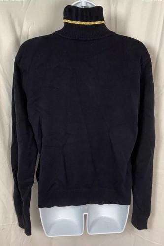 Vintage Lauren Ralph Lauren Active Rollkragen Pullover Large Gold Crest - Bild 2 von 15