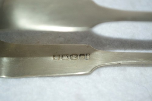 Antique Sugar Nips Victorian WP 1880's Tongs Silver Metal 15cm Stamped WP - Picture 7 of 7