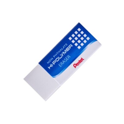 [PENTEL] AIN Hi-Polymer Standard Plastic Eraser x 1 pcs - ZEH-05