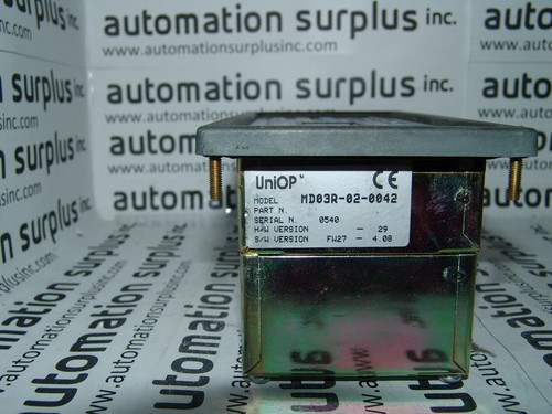 UNIOP MD03R-02-0042 19-KEYS LCD OPERATOR INTERFACE 24V QUANTITY!! WOW!! - Picture 7 of 7