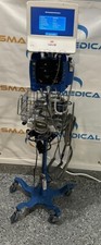 GE Procare V100 Patient monitor + Capsule Neuron monitor w/ Stand & accessories
