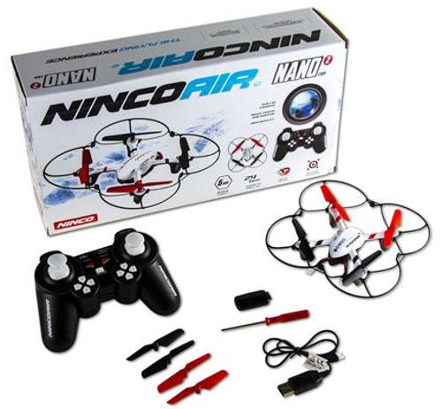 ** Nincoair NH90097 Quadrone Nano 2 Cam Drone RC Radio Control - Picture 2 of 2