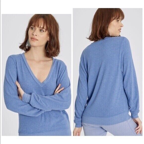 Wildfox baggy beach jumper deep v sale