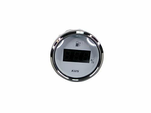 Pactrade Marine Boat Kus Digital Fuel Level Gauge Indicator 2'' 12V/24V 52mm 240 - Foto 1 di 6
