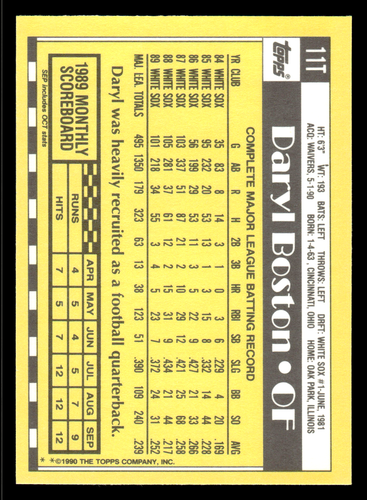 -GS- 1990 Topps Traded singles #1-132 *Free Shipping* Build your own lot - Picture 23 of 265