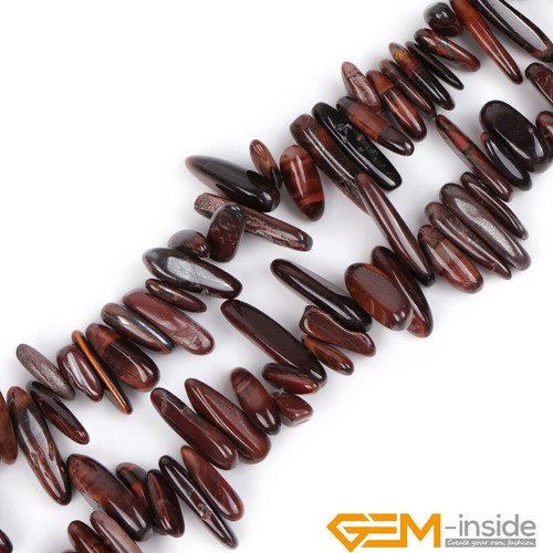 Natural Freeform Gemstone Sticks Spike Chips Beads For Jewellery Making 15" AU - Picture 58 of 78