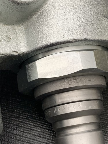 Compatible w/ Faster 4BD4FH 7246785 Hydraulic Quick connect flat face no inlets - Picture 7 of 8