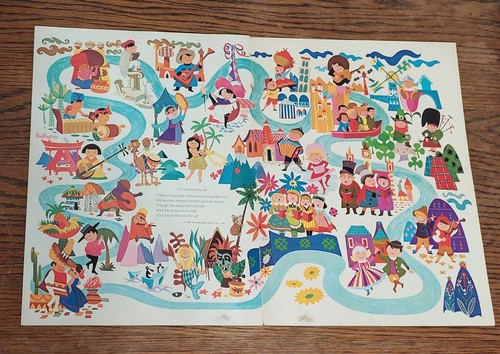 Vtg 1969, 1st Edition, Disneyland "It's a Small World" Pictorial Souvenir Book - Picture 7 of 10