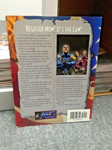 A Brave New World Delta Prime Sourcebook Ciencia Fi Fantasía RPG Juego de Rol NUEVO - Imagen 2 de 2