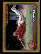 2024 Topps #114 José Ramírez Gold Foil