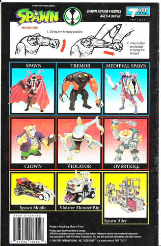 Cómics de Todd Toys Spawn Tremor Breaking Ground número 2 1994 de colección sin figura - Imagen 6 de 8