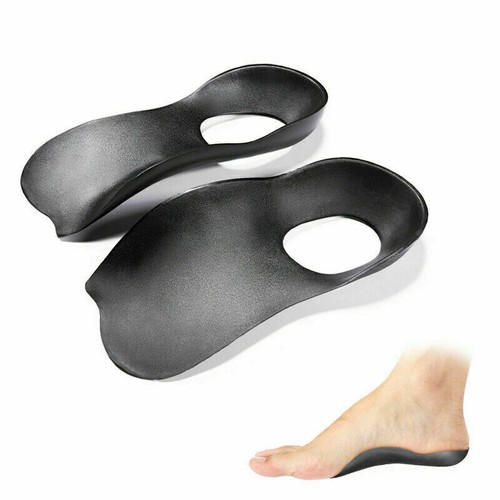 3/4 Orthotic Shoe Insoles Inserts Flat Feet High Arch Support Plantar Fasciitis - Picture 17 of 19