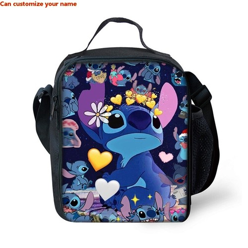 NEW Lilo & Stitch Kids Insulated Lunch Bag Food Picnic Box Sack Lunchbox Bag AU - Picture 11 of 17
