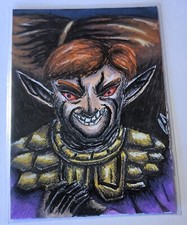 Happy Mask Salesman Legend of Zelda -- personal sketch card (ATC/PSC) Ryan Olsen