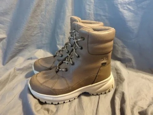UGG Yose Waterproof Leather Boots, Taupe, #1112330 w/o Box - PRE-OWNED - Picture 6 of 19