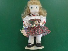 1994 Precious Moments Garden of Friends Holly December Doll 1466 Cheri 