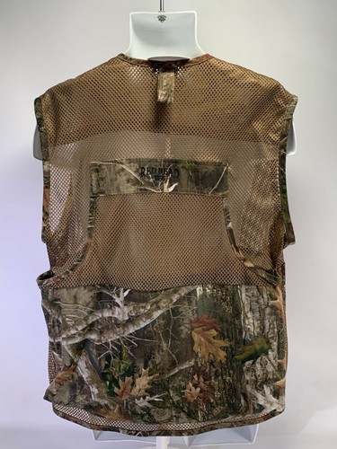 Vintage Redhead Camo Game Vest Dove Turkey Duck L Old School Camouflage - Picture 7 of 7