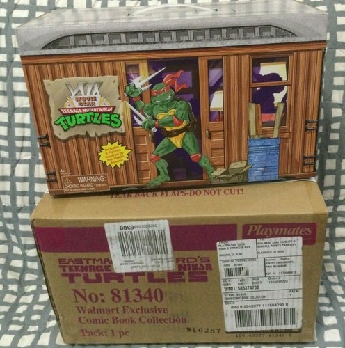 TMNT Vintage Rotocast Walmart Comic Target Splinter Shredder Ninja Turtles Lot - Picture 1 of 3