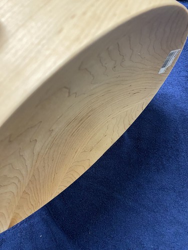 J K Adams Townshand Concave Wood Fruit Bowl - NEW - Beautiful Woods - Picture 2 of 5