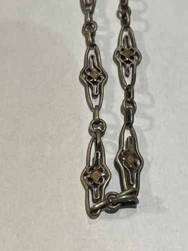 Bijoux Chaine en Argent Longueur 17cm (L44) - Picture 2 of 6