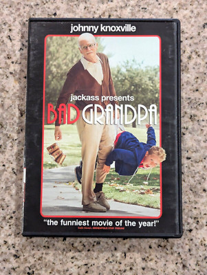 Jackass Presents Bad Grandpa (2013) DVD Johnny Knoxville & Jackson