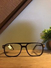 NEW Geometric SJO 5145 Matte Black Eyeglass Glasses Frames 56 17 150 114