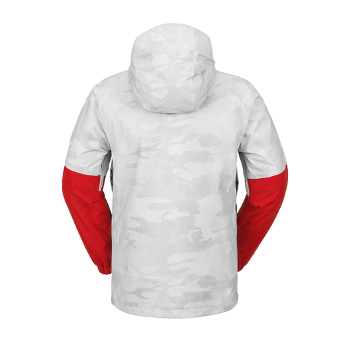 Volcom - V.Co Op Insulated Snowboard Jacket - White Camo SALE - Picture 2 of 5