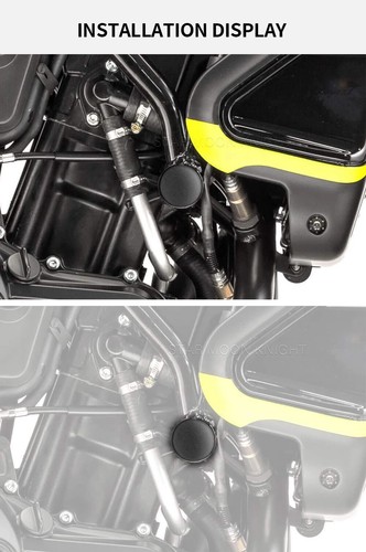 Frame End Caps Frame Hole Cover Caps Plug Decorative For Benelli Leoncino 2015- - Picture 15 of 16