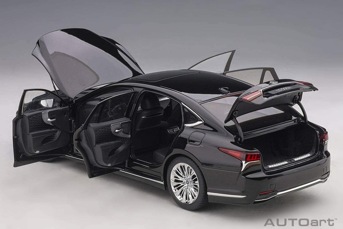 1/18 AUTOart レクサス LS500h AUTOart 1/18 Lexus Ls500h Black Interior Color Die-cast