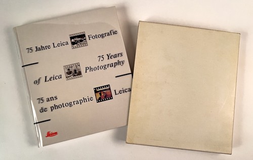 PHOTO BOOK, LEICA 75th ANNIVERSARY