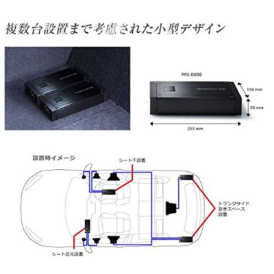 Pioneer carrozzeria 250W×2 Bridgeable Power Amplifier PRS Pioneer carrozzeria 250W×2 Bridgeable Power Amplifier PRS