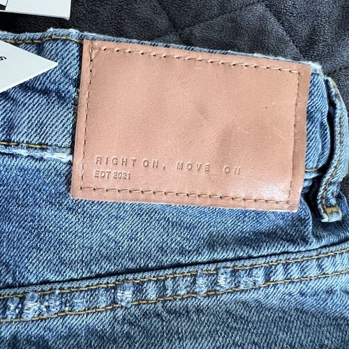 Zara Shorts Women Size 4 Small The HW Short Cut Off Distressed High Rise Jean B1 - Picture 13 of 19