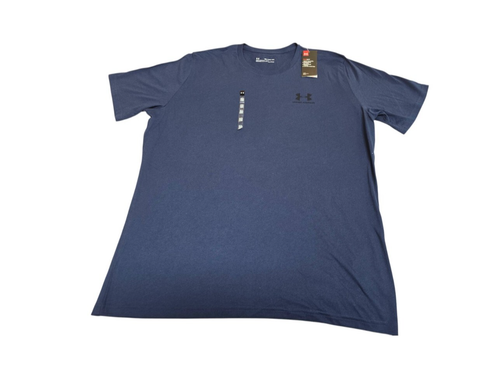 Camiseta Under Armour Para Hombre Azul Marino Manga Corta 2XL NUEVA CON ETIQUETAS - Imagen 2 de 5